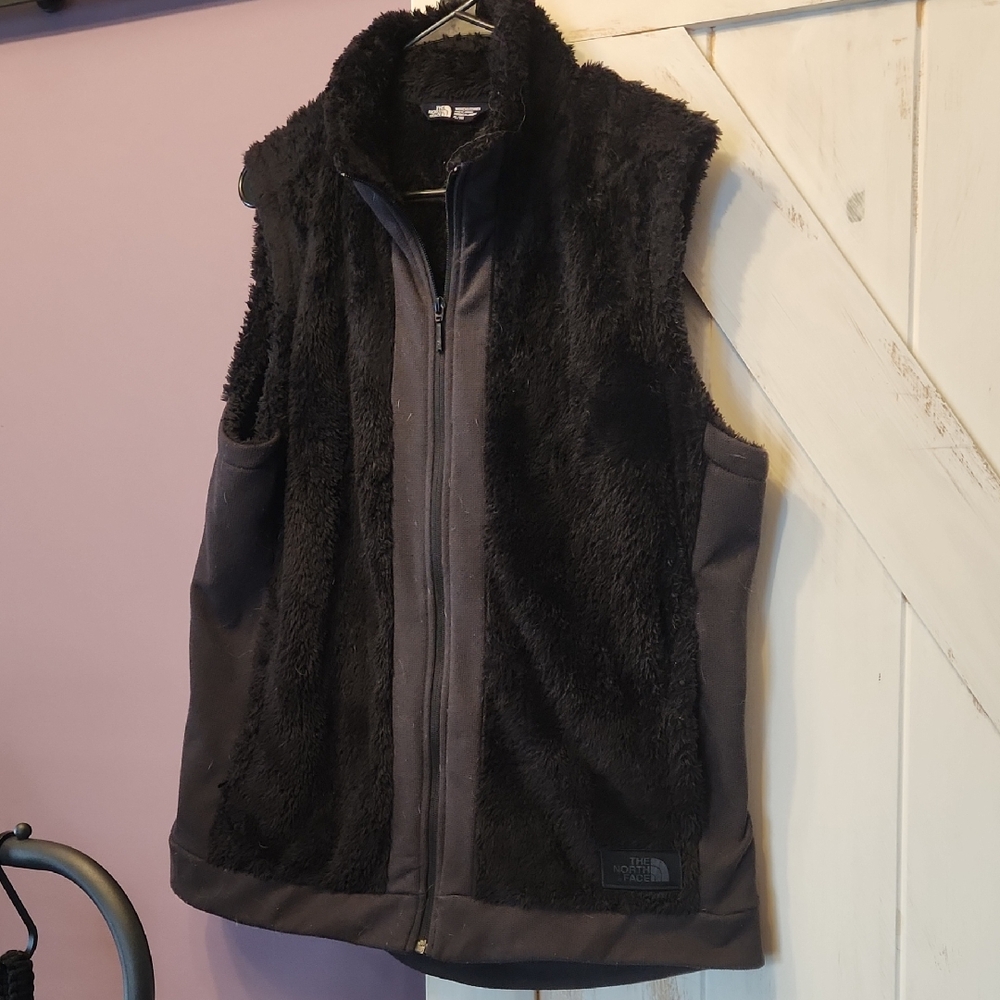 The North Face Fuzzy Vest • XL